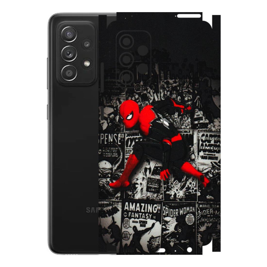 Samsung A/S Series Phone Skins (All Models) - SpiderMan New - 3D Embossed Finish (L-162) Samsung Galaxy A52s (5G)