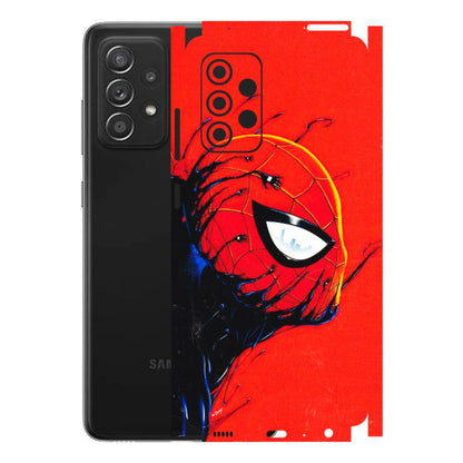 Samsung A/S Series Phone Skins (All Models) - Spiderman Face Venom - 3D Embossed Finish (L-165) Samsung Galaxy A52s (5G)