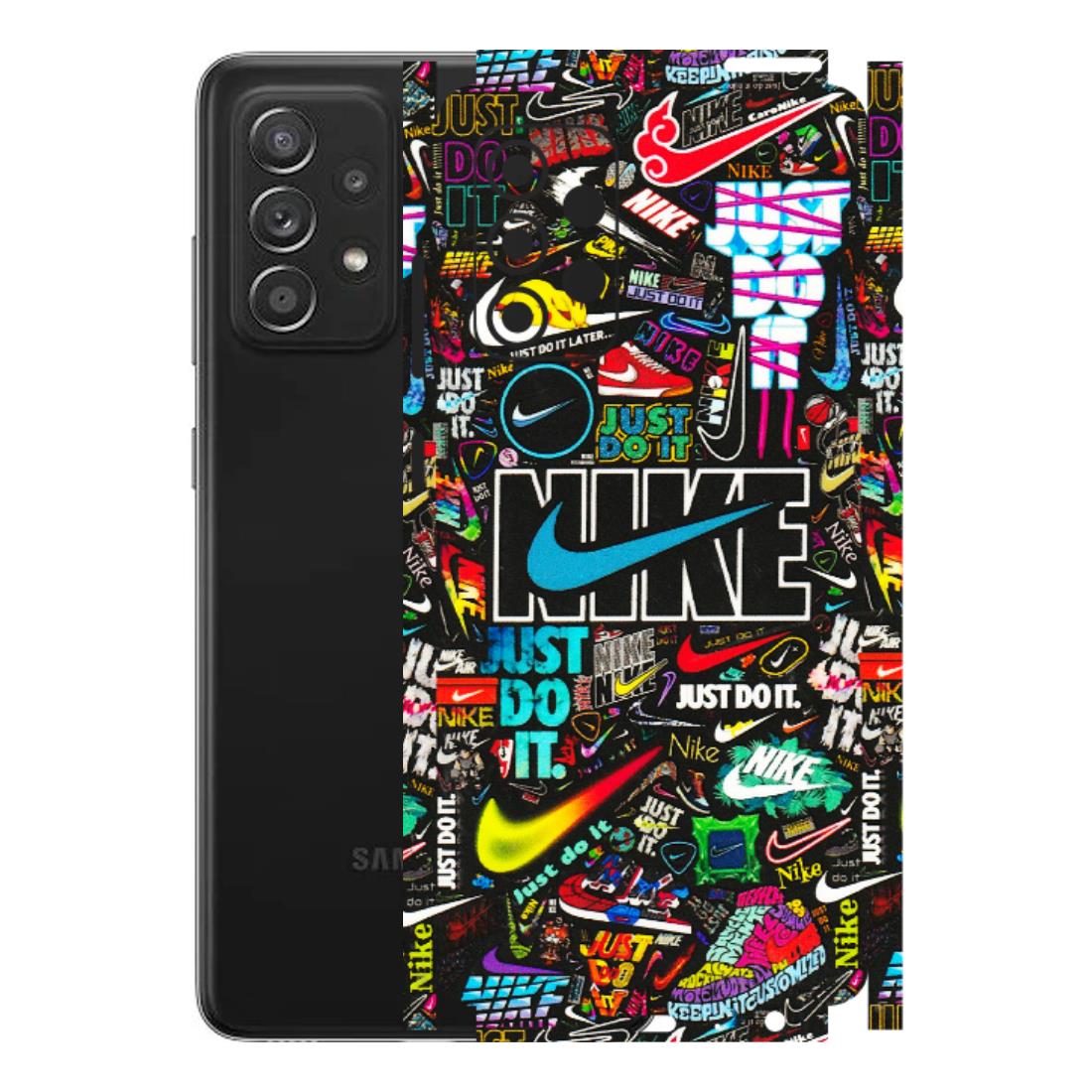 Samsung A/S Series Phone Skins (All Models) - Just Do It Doodles - 3D Embossed Finish (L-166) Samsung Galaxy A52s (5G)