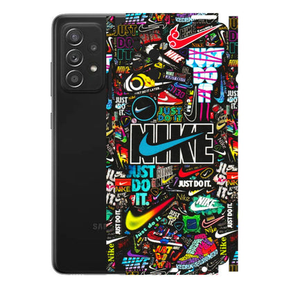 Samsung A/S Series Phone Skins (All Models) - Just Do It Doodles - 3D Embossed Finish (L-166) Samsung Galaxy A52s (5G)