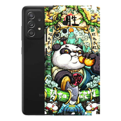 Samsung A/S Series Phone Skins (All Models) - Royal Rich Panda - 3D Embossed Finish (L-170) Samsung Galaxy A52s (5G)