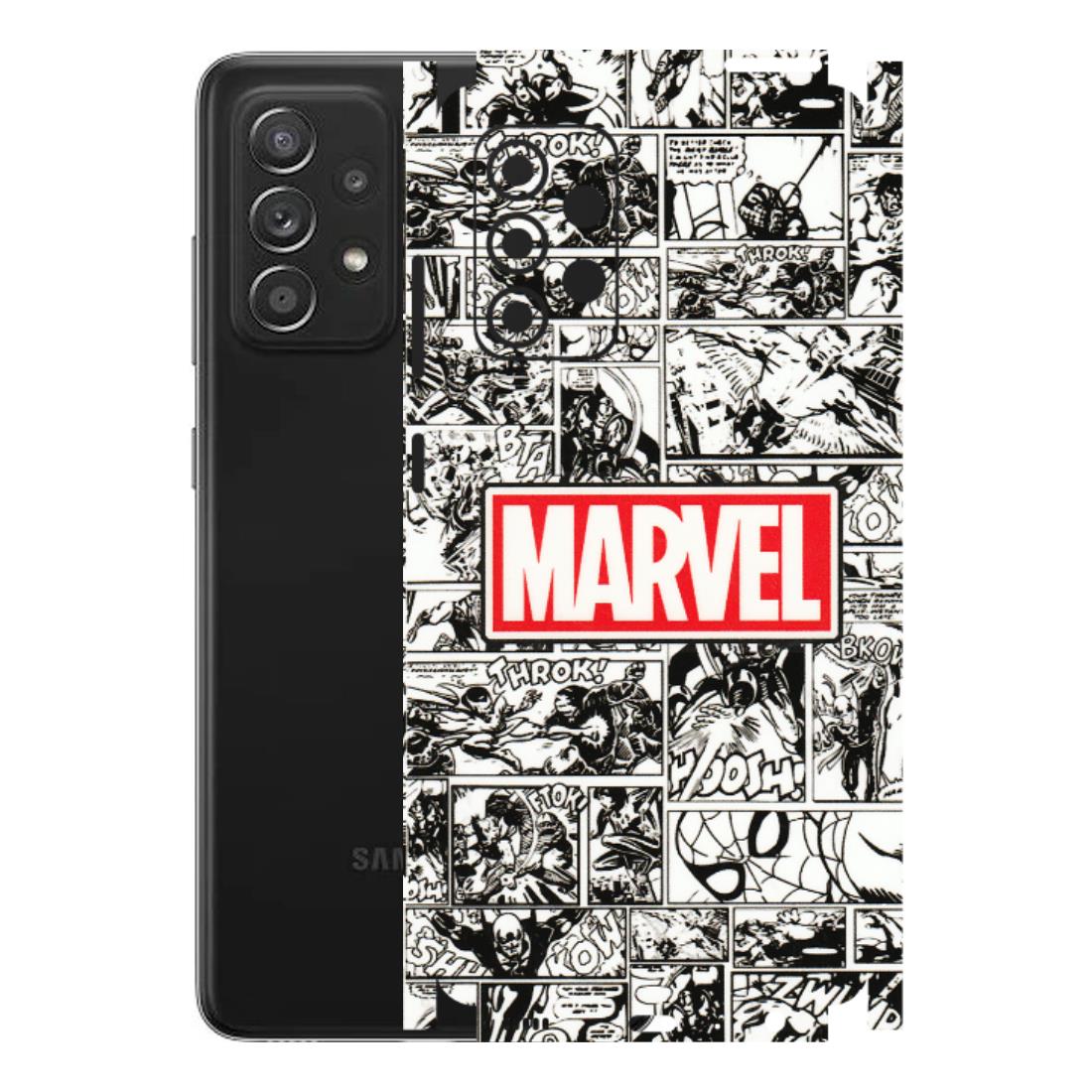 Samsung A/S Series Phone Skins (All Models) - Marvel Comic - 3D Embossed Finish (L-171) Samsung Galaxy A52s (5G)