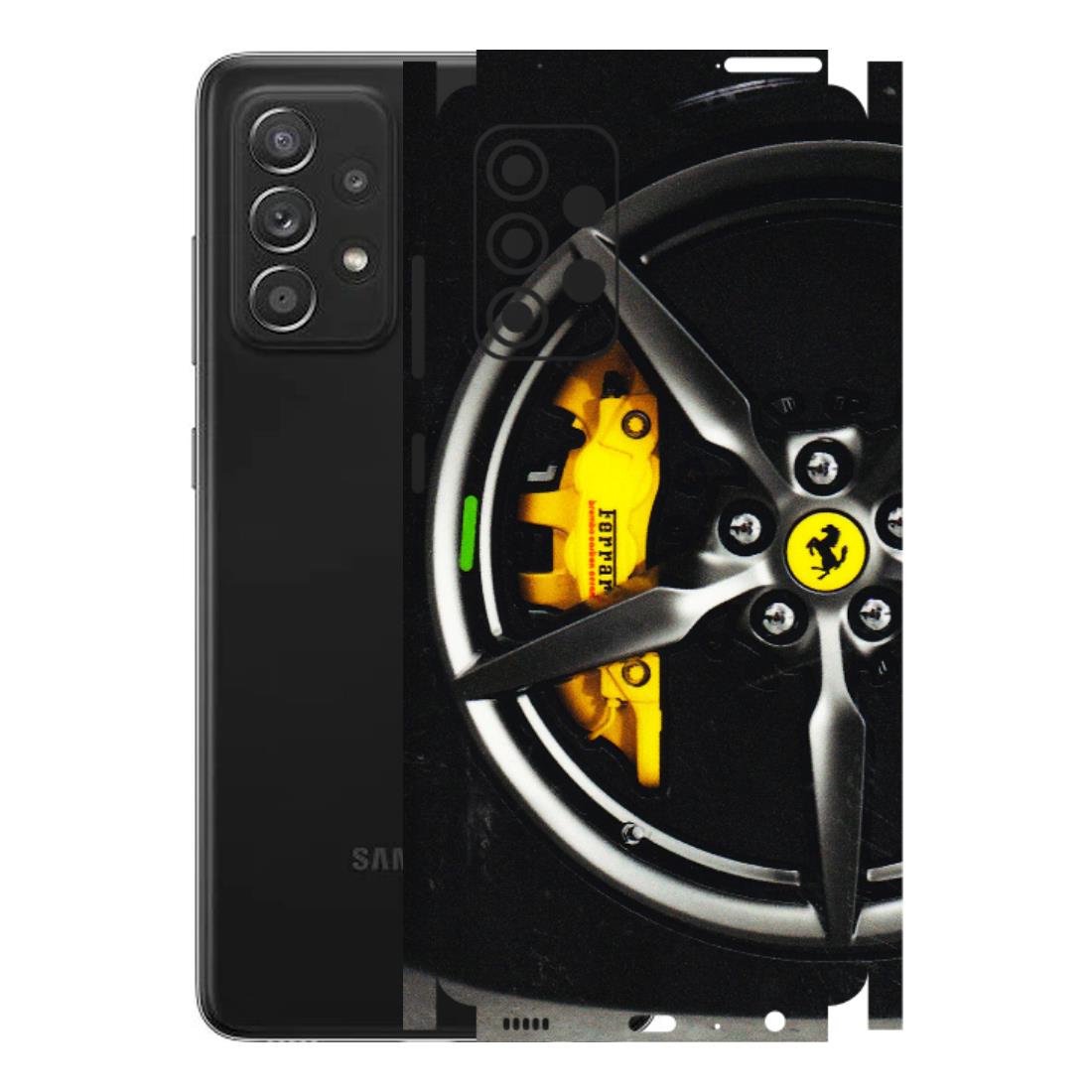 Samsung A/S Series Phone Skins (All Models) - Ferrari Wheel Alloy - 3D Embossed Finish (L-173) Samsung Galaxy A52s (5G)