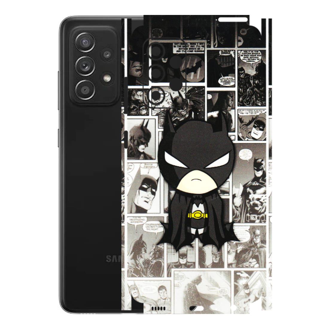 Samsung A/S Series Phone Skins (All Models) - Toon Batman - 3D Embossed Finish (L-182) Samsung Galaxy A52s (5G)