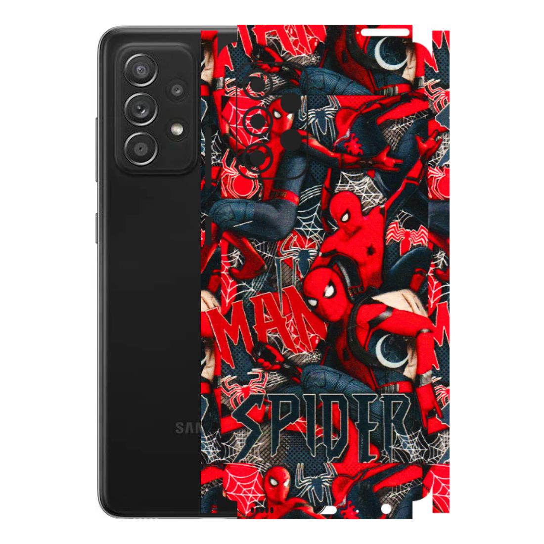 Samsung A/S Series Phone Skins (All Models) - SpiderMan Cool - 3D Embossed Finish (L-188) Samsung Galaxy A52s (5G)
