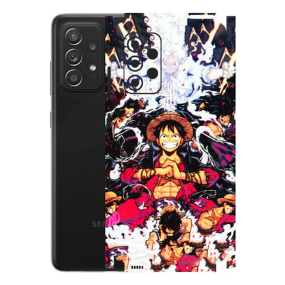 Samsung A/S Series Phone Skins (All Models) - Luffy Anime Character - 3D Embossed Finish (L-203) Samsung Galaxy A52s (5G)