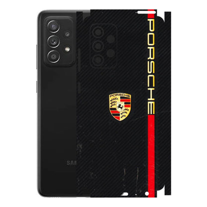 Samsung A/S Series Phone Skins (All Models) - Premium Porsche - 3D Embossed Finish (L-225) Samsung Galaxy A52s (5G)