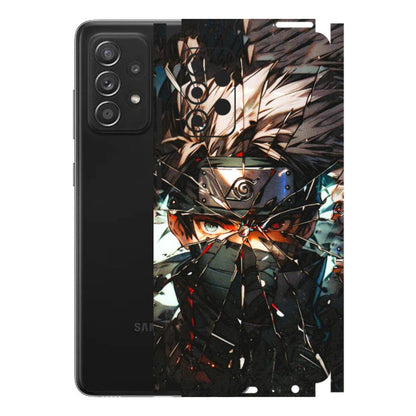 Samsung A/S Series Phone Skins (All Models) - Kakashi Shattered Glass Effect - 3D Embossed Finish (L-237) Samsung Galaxy A52s (5G)