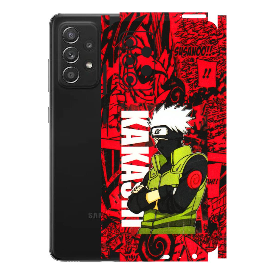 Samsung A/S Series Phone Skins (All Models) - Kakashi Red Anime - 3D Embossed Finish (L-251) Samsung Galaxy A52s (5G)