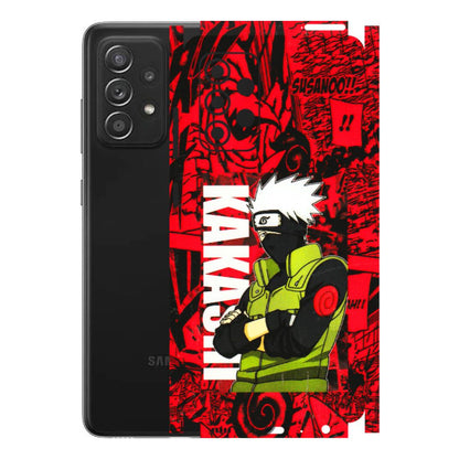 Samsung A/S Series Phone Skins (All Models) - Kakashi Red Anime - 3D Embossed Finish (L-251) Samsung Galaxy A52s (5G)