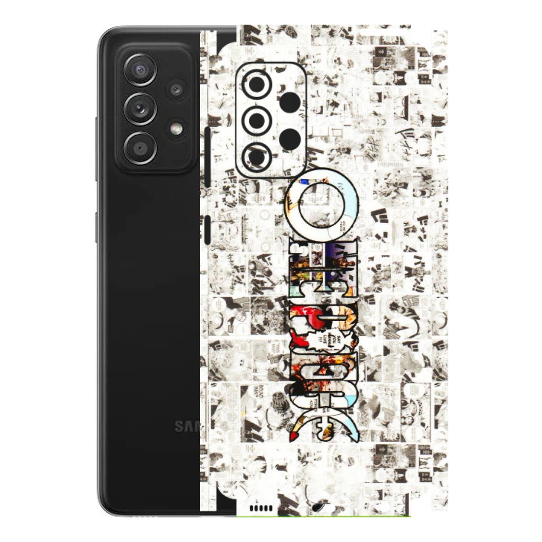 Samsung A/S Series Phone Skins (All Models) - One Piece Manga - 3D Embossed Finish (L-26) Samsung Galaxy A52s (5G)