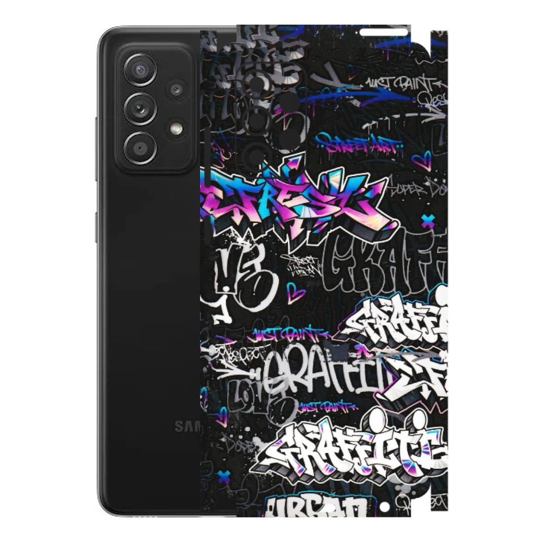 Samsung A/S Series Phone Skins (All Models) - Graffiti Killer - 3D Embossed Finish (L-274) Samsung Galaxy A52s (5G)
