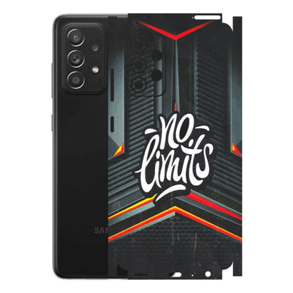 Samsung A/S Series Phone Skins (All Models) - No Limits - 3D Embossed Finish (L-286) Samsung Galaxy A52s (5G)