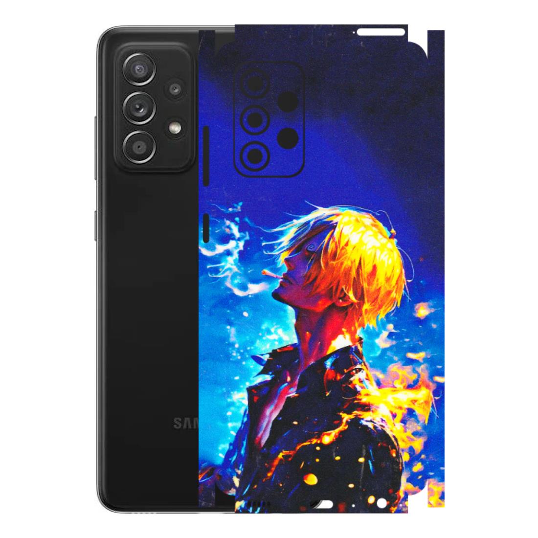 Samsung A/S Series Phone Skins (All Models) - Sanji Vinsmoke One Piece - 3D Embossed Finish (L-319) Samsung Galaxy A52s (5G)