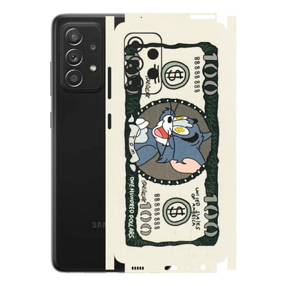 Samsung A/S Series Phone Skins (All Models) - Tom Hundred Dollar - 3D Embossed Finish (L-324) Samsung Galaxy A52s (5G)