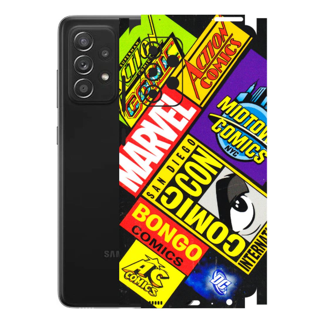 Samsung A/S Series Phone Skins (All Models) - Bongo Comic Con - 3D Embossed Finish (L-325) Samsung Galaxy A52s (5G)