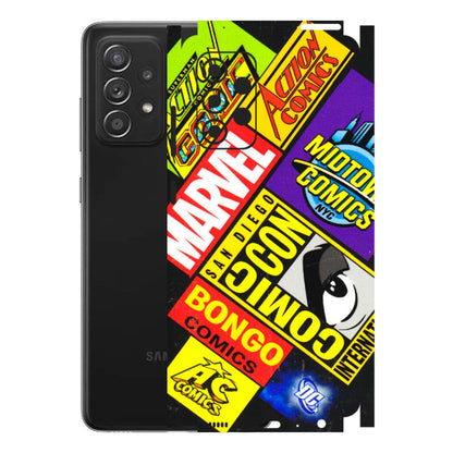 Samsung A/S Series Phone Skins (All Models) - Bongo Comic Con - 3D Embossed Finish (L-325) Samsung Galaxy A52s (5G)