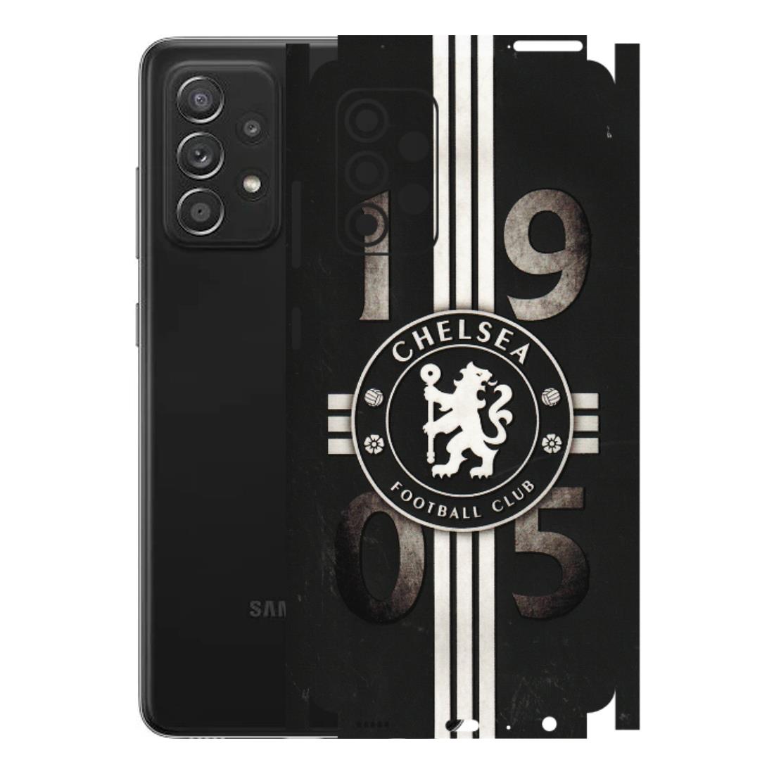 Samsung A/S Series Phone Skins (All Models) - Chelsea Fan Club - 3D Embossed Finish (L-36) Samsung Galaxy A52s (5G)