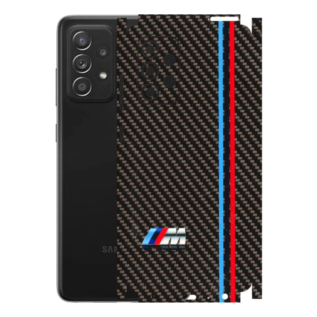 Samsung A/S Series Phone Skins (All Models) - BM Carbon Fiber Feels - 3D Embossed Finish (L-38) Samsung Galaxy A52s (5G)