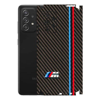 Samsung A/S Series Phone Skins (All Models) - BM Carbon Fiber Feels - 3D Embossed Finish (L-38) Samsung Galaxy A52s (5G)