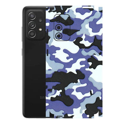 Samsung A/S Series Phone Skins (All Models) - Powerfull Military Camoflauge - 3D Embossed Finish (L-49) Samsung Galaxy A52s (5G)