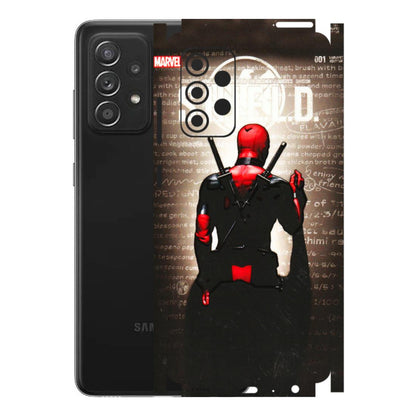 Samsung A/S Series Phone Skins (All Models) - Deadpool - 3D Embossed Finish (L-56) Samsung Galaxy A52s (5G)