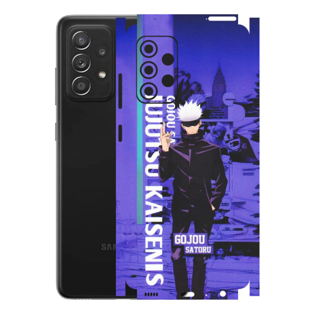 Samsung A/S Series Phone Skins (All Models) - Jujutsu Kaisen Gojo - Matte Finish (M-05) Samsung Galaxy A52s (5G)