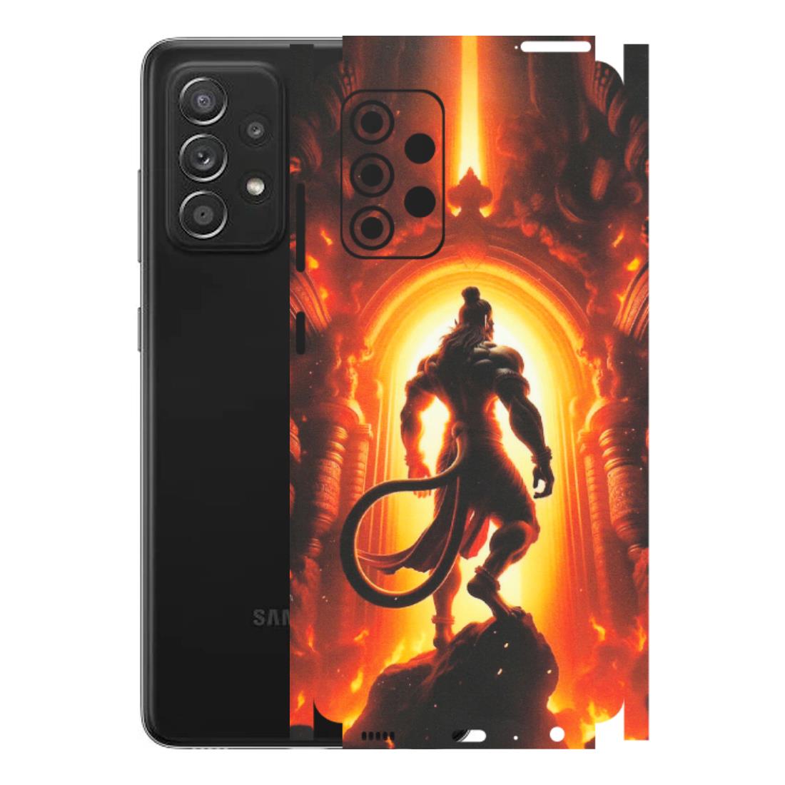 Samsung A/S Series Phone Skins (All Models) - HanumanJi - Matte Finish (M-06) Samsung Galaxy A52s (5G)