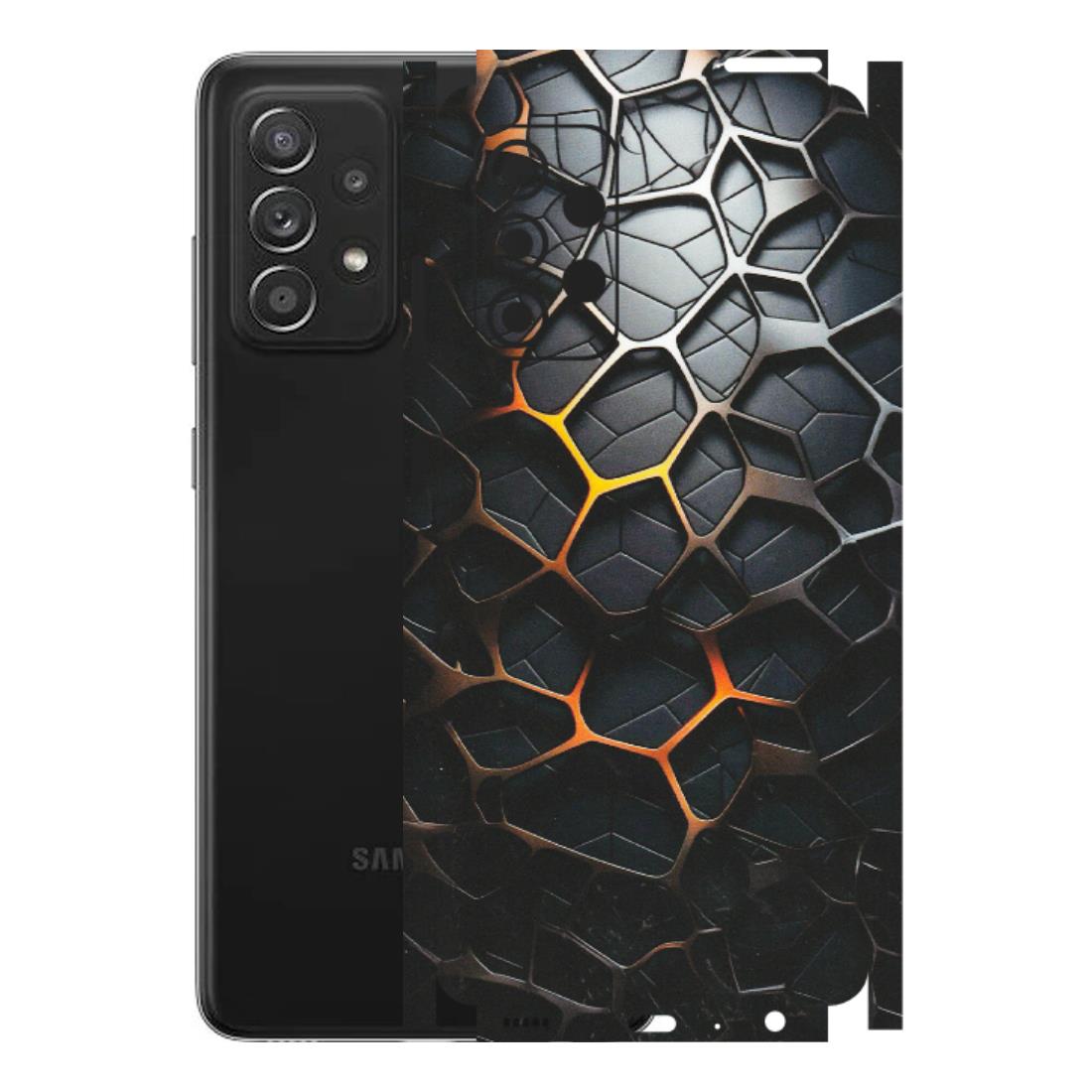 Samsung A/S Series Phone Skins (All Models) - New Abstract Graphite Tiles - Matte Finish (M-130) Samsung Galaxy A52s (5G)