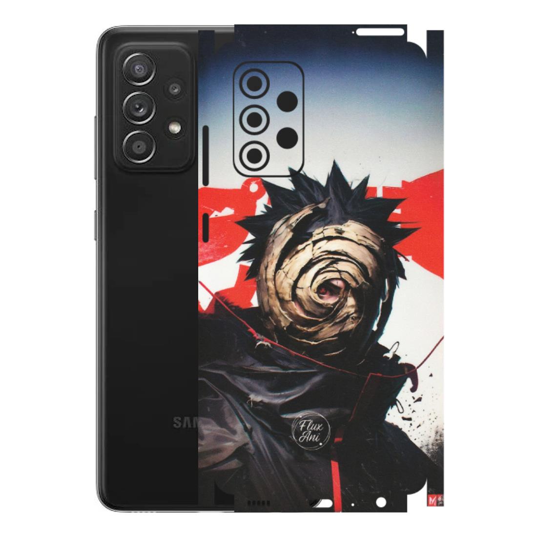 Samsung A/S Series Phone Skins (All Models) - Obito Uchiha Cool Anime - Matte Finish (M-134) Samsung Galaxy A52s (5G)
