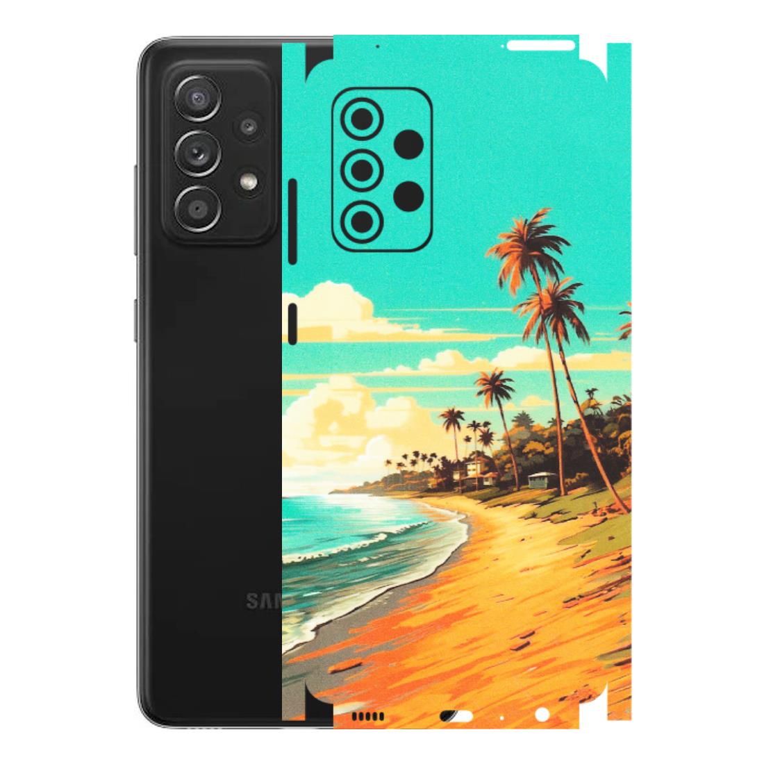 Samsung A/S Series Phone Skins (All Models) - Miami Beach - Matte Finish (M-136) Samsung Galaxy A52s (5G)