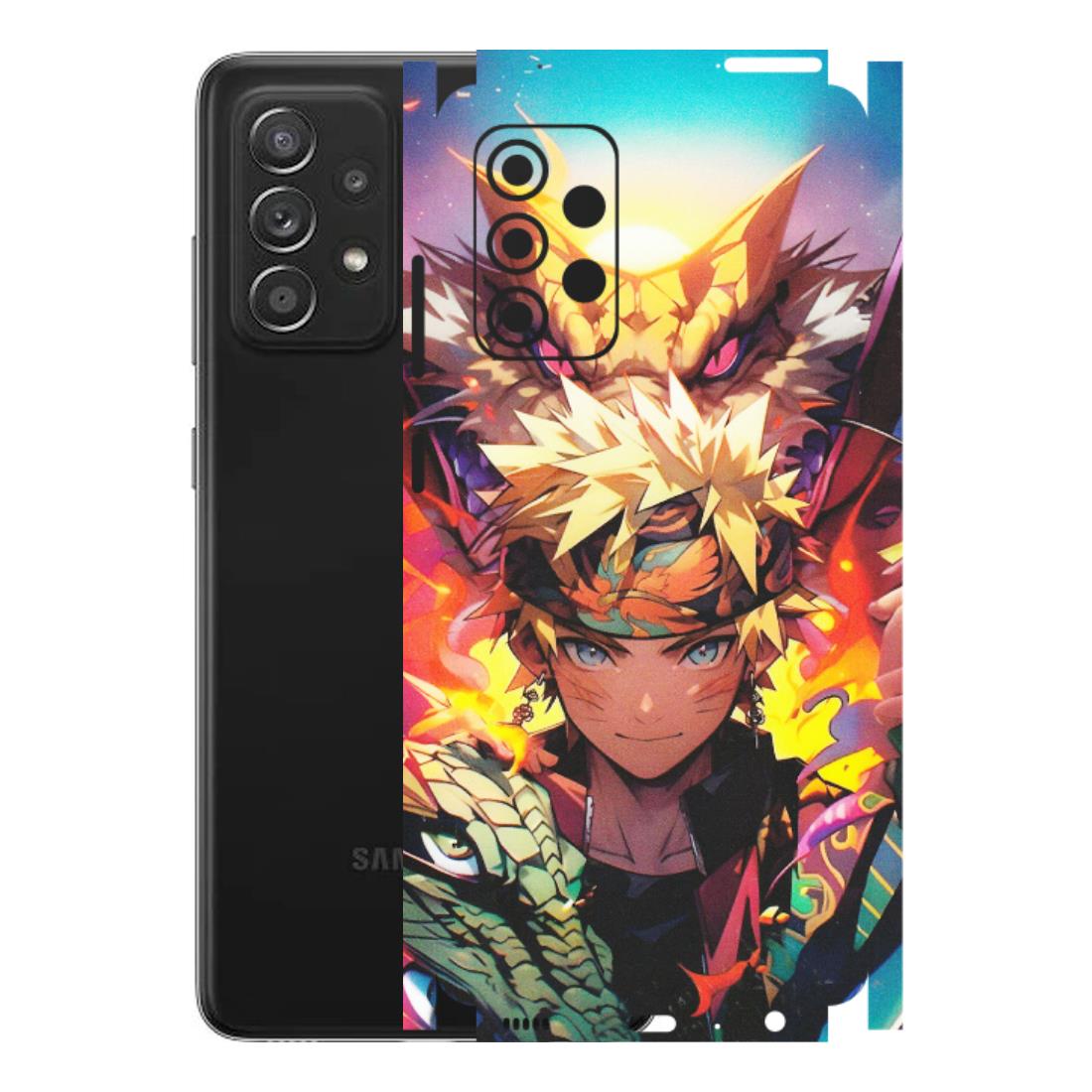 Samsung A/S Series Phone Skins (All Models) - Angry Naruto Anime - Matte Finish (M-148) Samsung Galaxy A52s (5G)
