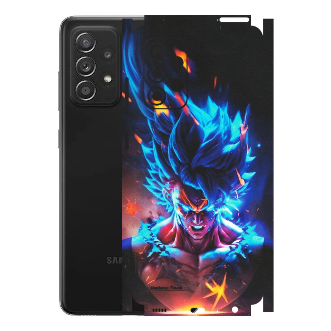 Samsung A/S Series Phone Skins (All Models) - Angry Goku Dragon Ball Anime - Matte Finish (M-150) Samsung Galaxy A52s (5G)