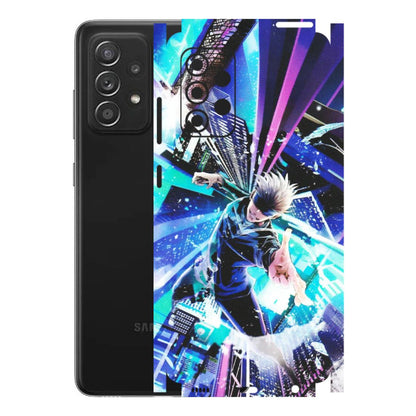 Samsung A/S Series Phone Skins (All Models) - Manga Action Jujustu Kaisen Anime - Matte Finish (M-155) Samsung Galaxy A52s (5G)
