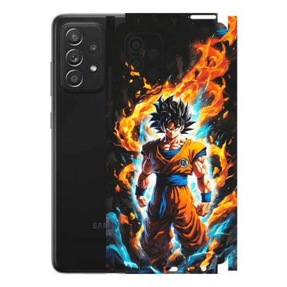 Samsung A/S Series Phone Skins (All Models) - Goku Transformation Anime - Matte Finish (M-159) Samsung Galaxy A52s (5G)
