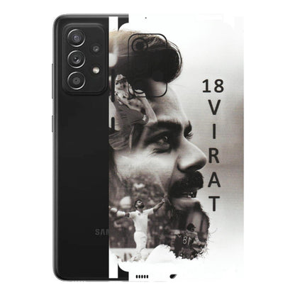 Samsung A/S Series Phone Skins (All Models) - Virat Kohli Cricketer - Matte Finish (M-163) Samsung Galaxy A52s (5G)