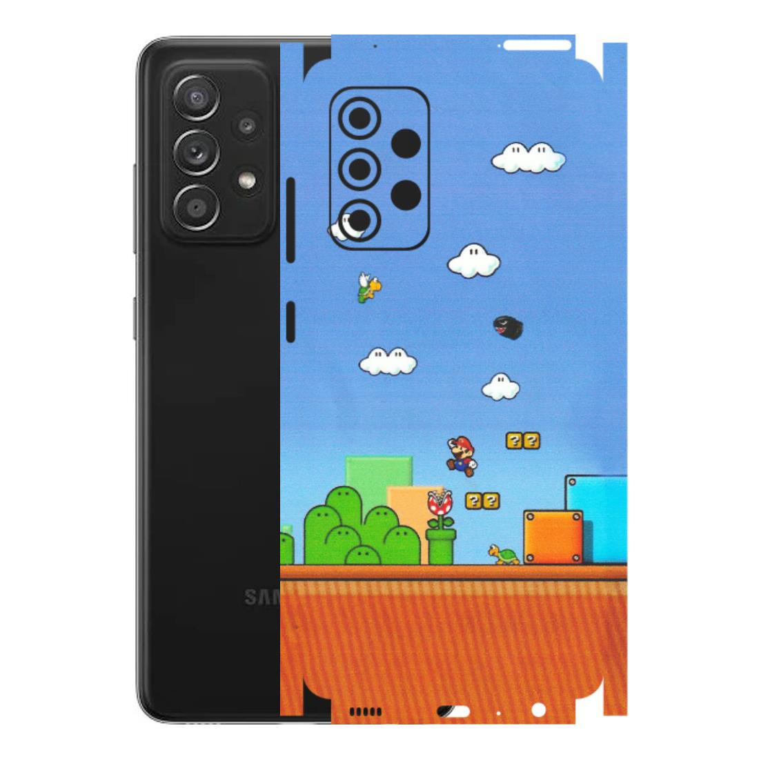 Samsung A/S Series Phone Skins (All Models) - Mario Game Scene - Matte Finish (M-24) Samsung Galaxy A52s (5G)