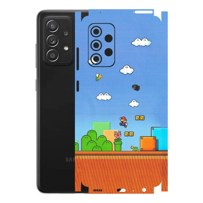 Samsung A/S Series Phone Skins (All Models) - Mario Game Scene - Matte Finish (M-24) Samsung Galaxy A52s (5G)