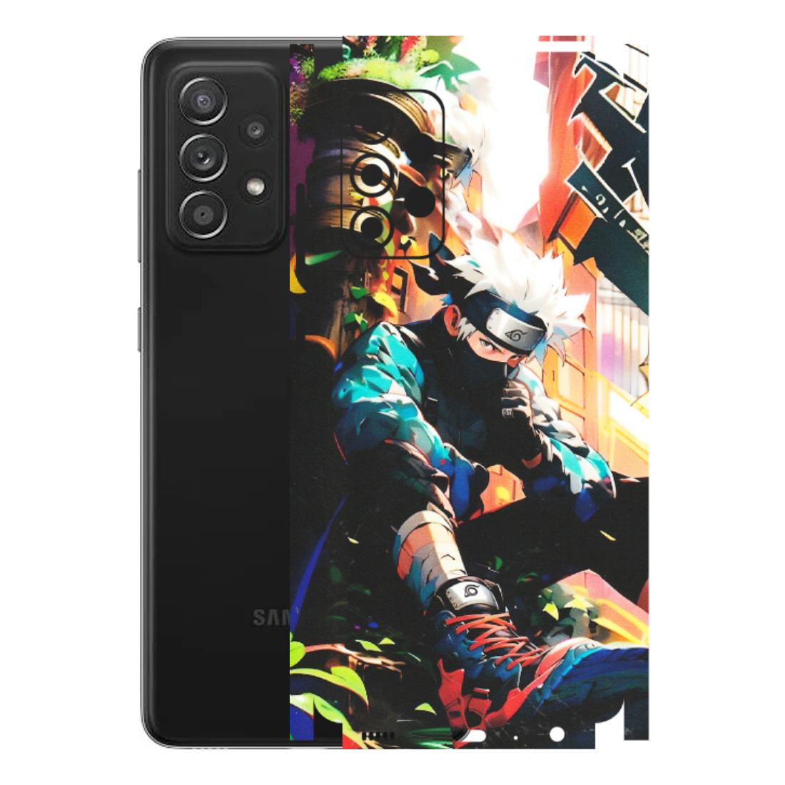 Samsung A/S Series Phone Skins (All Models) - Ash & Pikachu - Matte Finish (M-26) Samsung Galaxy A52s (5G)