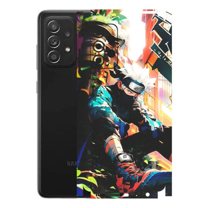 Samsung A/S Series Phone Skins (All Models) - Ash & Pikachu - Matte Finish (M-26) Samsung Galaxy A52s (5G)