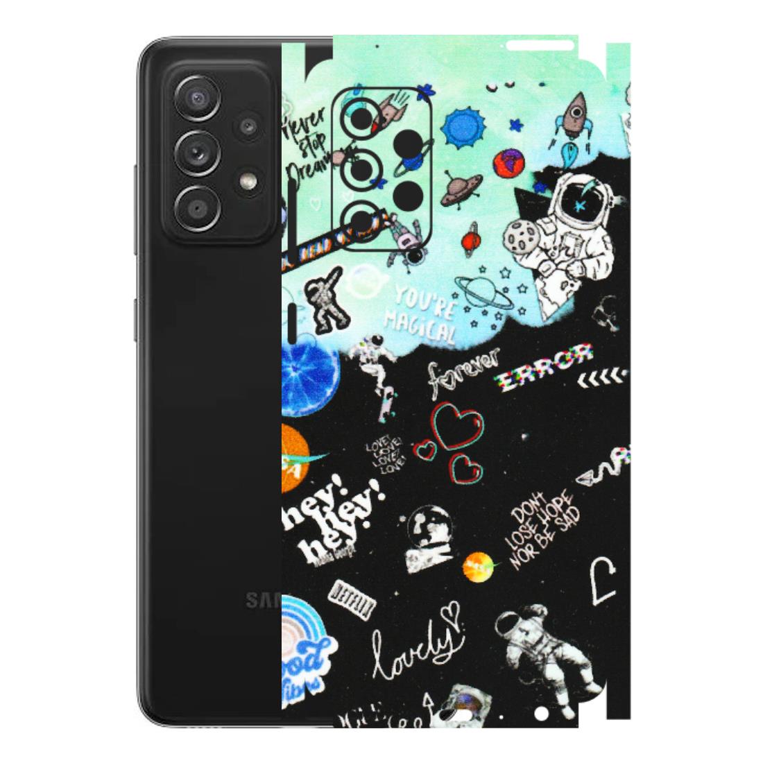Samsung A/S Series Phone Skins (All Models) - Living In A Space Dream - Matte Finish (M-46) Samsung Galaxy A52s (5G)
