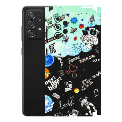 Samsung A/S Series Phone Skins (All Models) - Living In A Space Dream - Matte Finish (M-46) Samsung Galaxy A52s (5G)