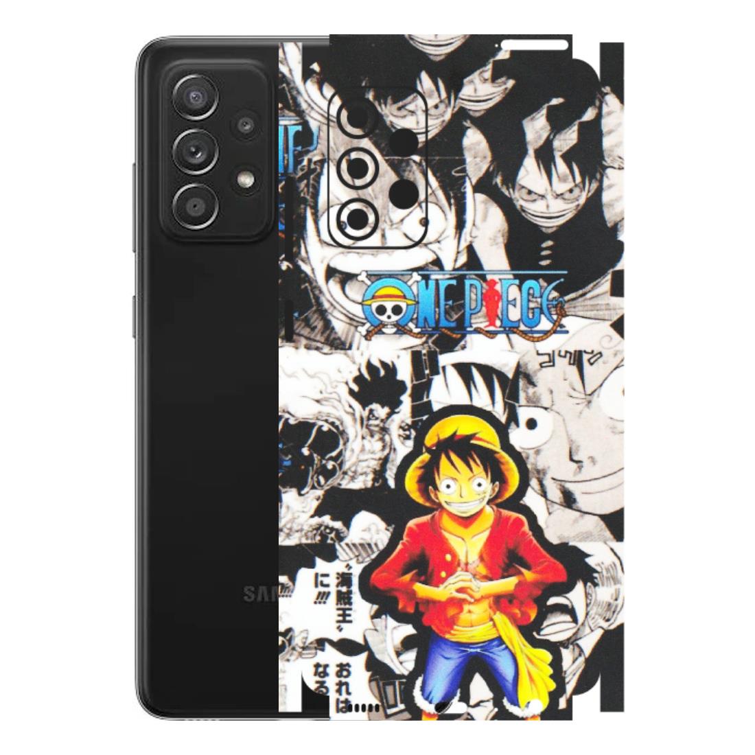 Samsung A/S Series Phone Skins (All Models) - One Piece B&W - Matte Finish (M-63) Samsung Galaxy A52s (5G)