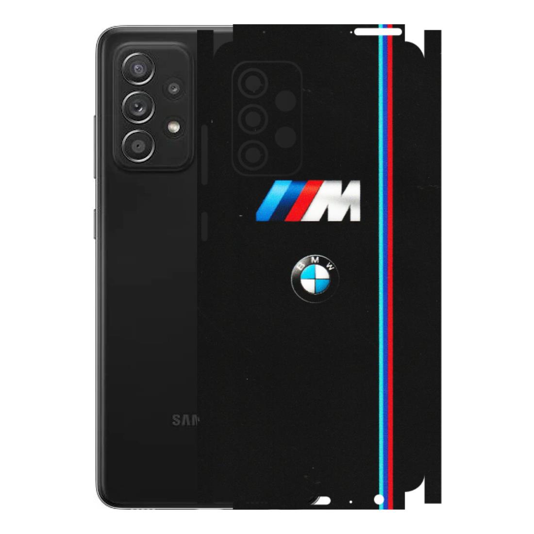 Samsung A/S Series Phone Skins (All Models) - Styling With Black BMW - Matte Finish (M-74) Samsung Galaxy A52s (5G)