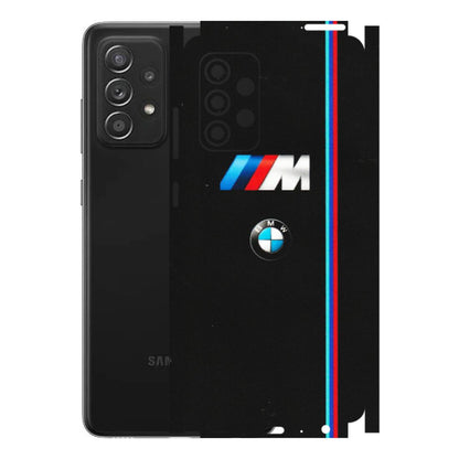 Samsung A/S Series Phone Skins (All Models) - Styling With Black BMW - Matte Finish (M-74) Samsung Galaxy A52s (5G)