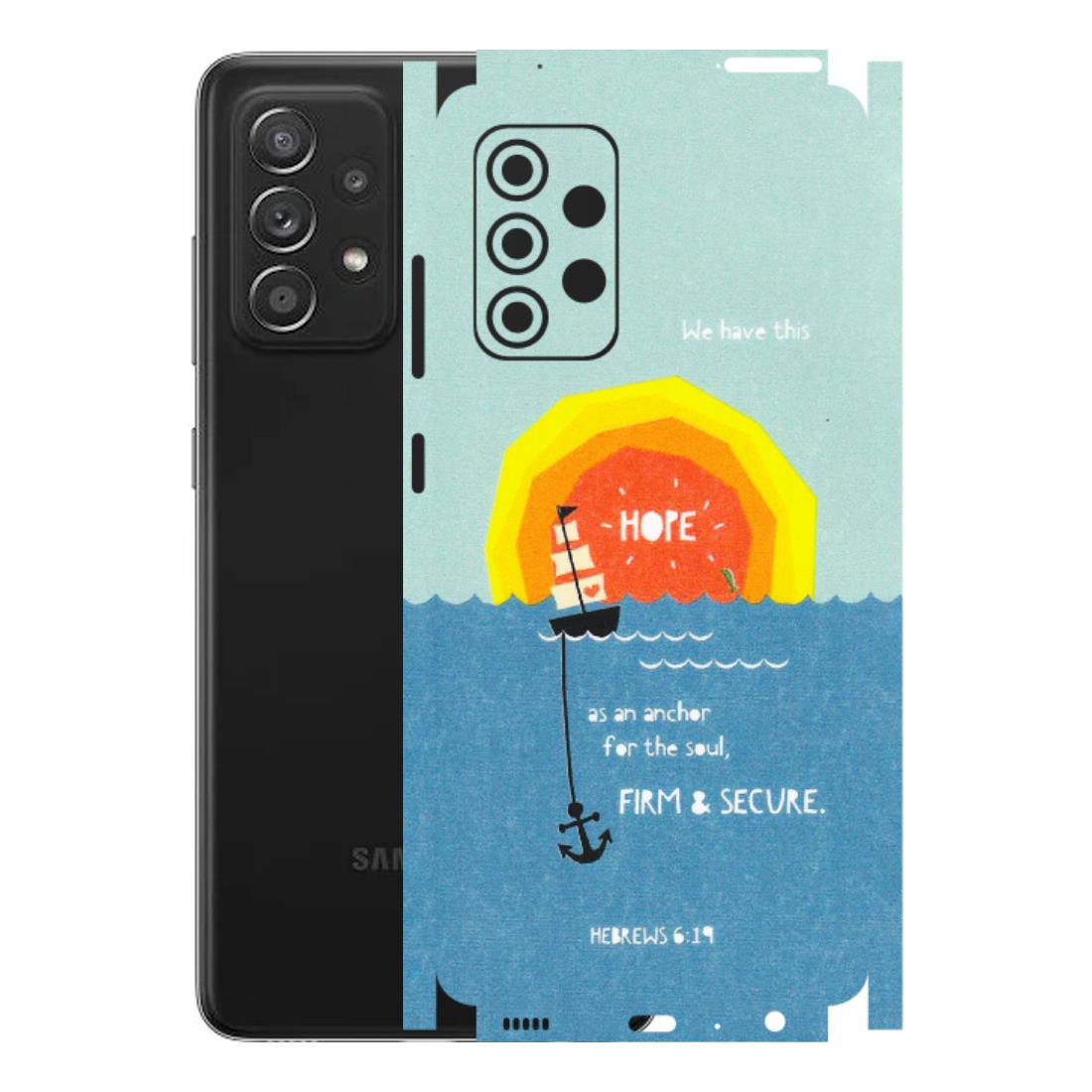 Samsung A/S Series Phone Skins (All Models) - A Beautiful Sunset of Hope - Matte Finish (M-75) Samsung Galaxy A52s (5G)