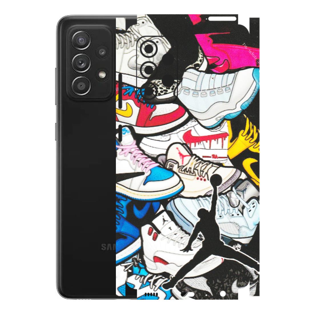 Samsung A/S Series Phone Skins (All Models) - Jordan Sneakers Fan - Matte Finish (M-80) Samsung Galaxy A52s (5G)