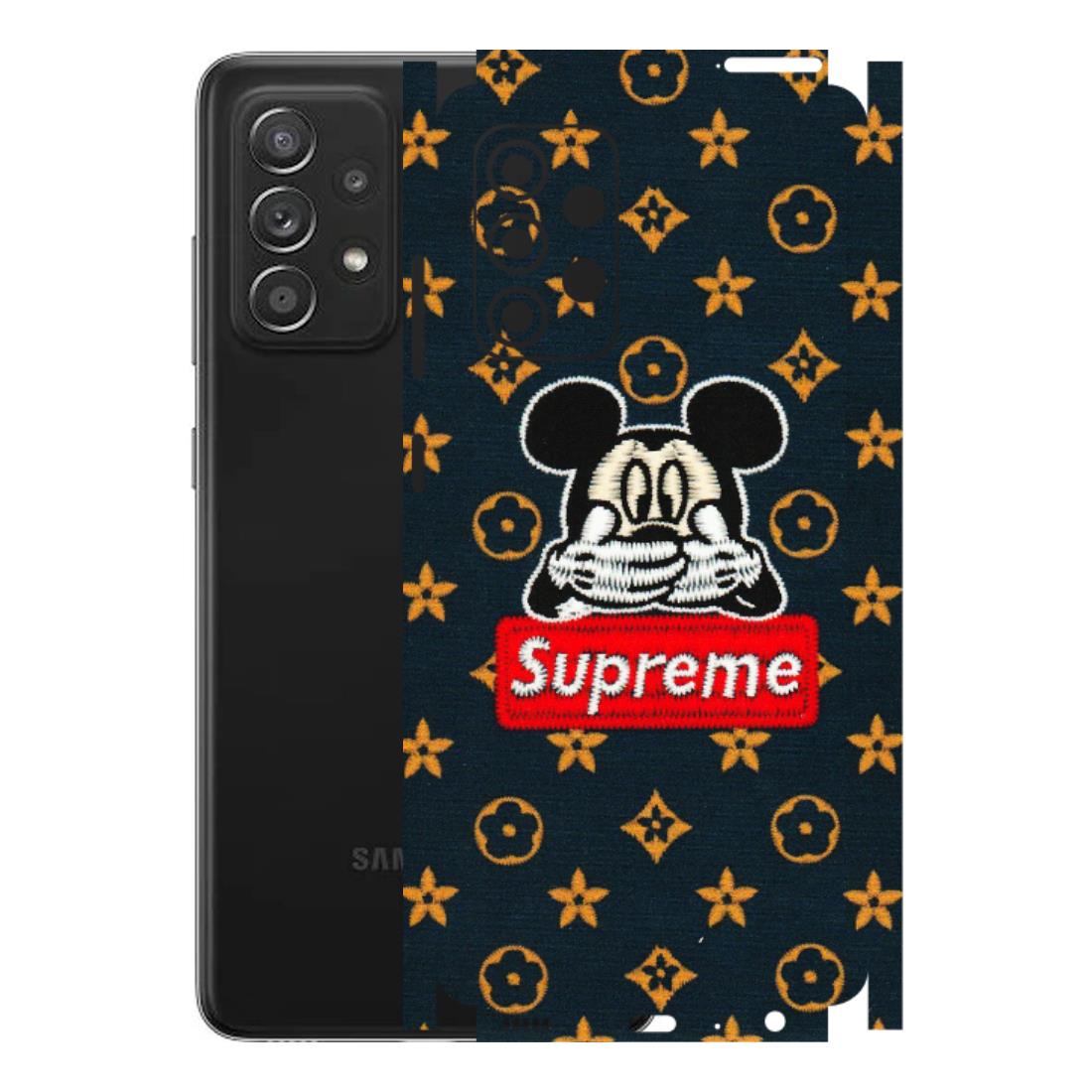 Samsung A/S Series Phone Skins (All Models) - Mickey Supreme - Matte Finish (M-83) Samsung Galaxy A52s (5G)