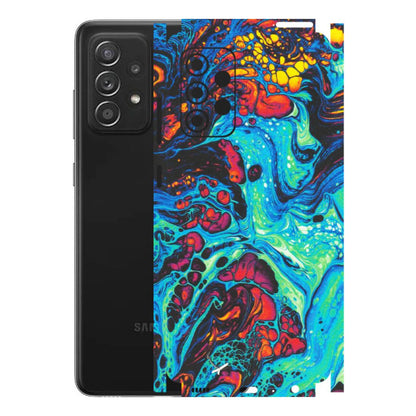 Samsung A/S Series Phone Skins (All Models) - Majestic Galactic Marbel - Matte Finish (M-85) Samsung Galaxy A52s (5G)
