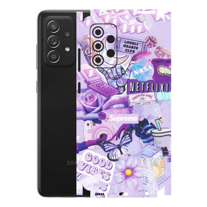 Samsung A/S Series Phone Skins (All Models) - Supreme Purple Magic - Matte Finish (M-88) Samsung Galaxy A52s (5G)